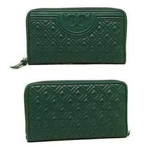 Tory Burch Fleming Continental Zip Wallet